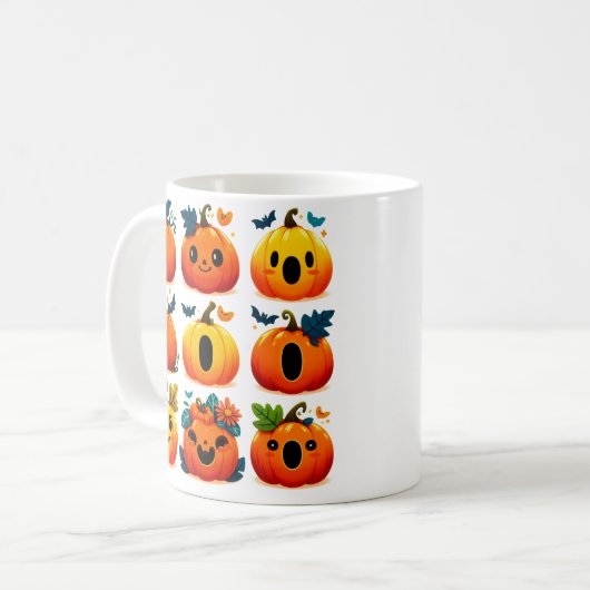 HALLOWEEN-Boo-Tasse Kaffeetasse (Vorderseite Links)
