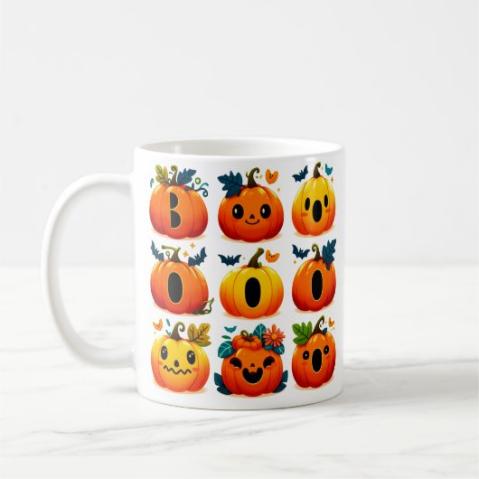 HALLOWEEN-Boo-Tasse Kaffeetasse (Links)