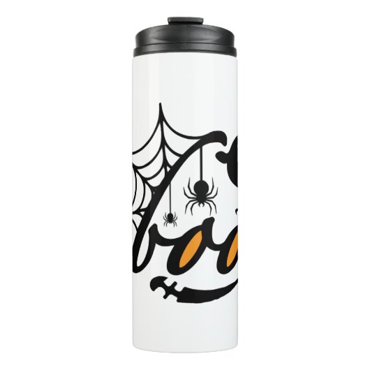 Halloween Boo Thermosbecher (Vorderseite)