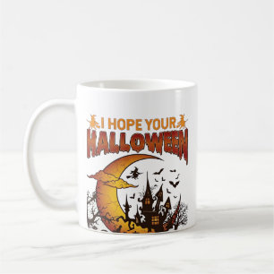 Halloween Boo Tiful Spukhaus Halbmond Ba Kaffeetasse
