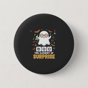 Halloween Boo Überraschungselement Geist Design_1 Button