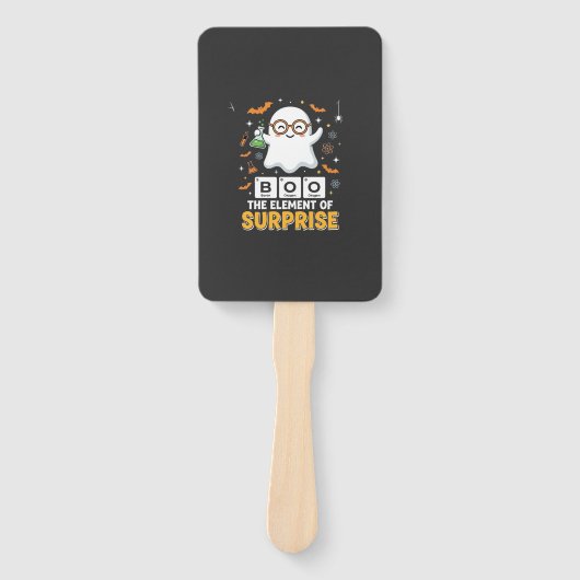 Halloween Boo Überraschungselement Geist Design_1 Fächer (Vorderseite)