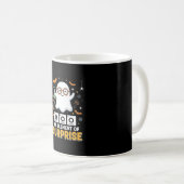 Halloween Boo Überraschungselement Geist Design_1 Kaffeetasse (VorderseiteRechts)