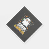 Halloween Boo Überraschungselement Geist Design_1 Serviette (Ecke)