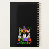 Halloween Boo Veterinary Squad Coworker Matching Planer (Rückseite)