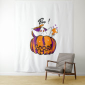 Halloween Boo Wandteppich (Beispiel)