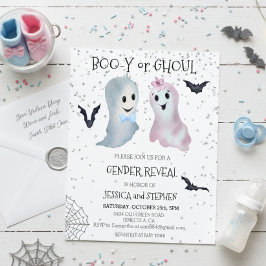 Halloween Boo-y und Ghoul Gender Reveal Ghosts