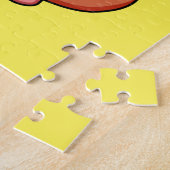 Halloween Boo Yeah Skateboard Birthday Puzzle (Seite)