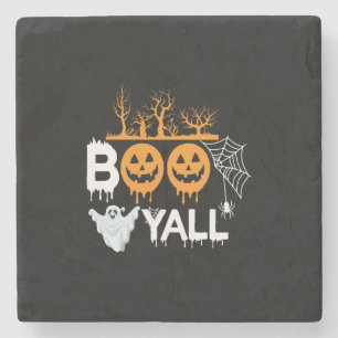 Halloween Boo Yell Halloween Steinuntersetzer