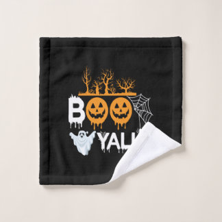 Halloween Boo Yell Halloween Waschlappen