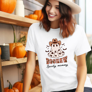Halloween Boohaw Retro Groovy Western Geist Grusel T-Shirt