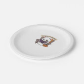 Halloween Bookish  Spookily Cozy and Cleverly Lite Pappteller (Schrägansicht)