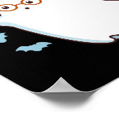 Halloween Books Librarian English Teacher Reader R Poster (Ecke)