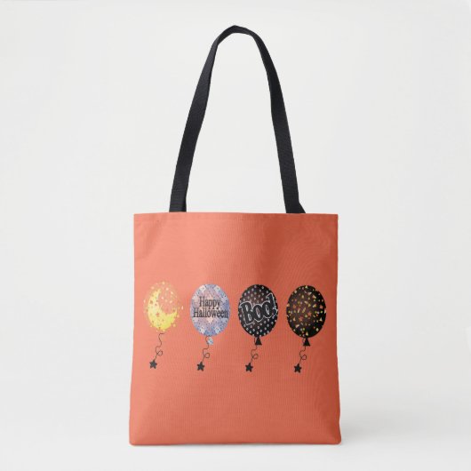 Halloween BOOloons Tasche (Vorderseite)