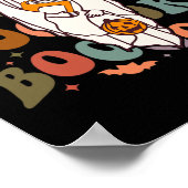 Halloween Booooks Niedlich Ghost Boo Reading Books Poster (Ecke)
