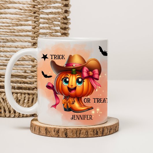 HALLOWEEN BOOT PUMPING ZWEIFARBIGE TASSE