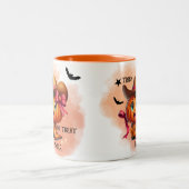 HALLOWEEN BOOT PUMPING ZWEIFARBIGE TASSE (Mittel)
