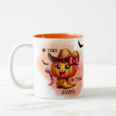 HALLOWEEN BOOT PUMPING ZWEIFARBIGE TASSE (Links)