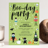 Halloween-Bootstag-Party Einladung