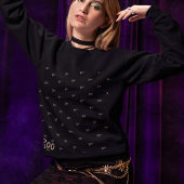 Halloween-Boottypografie Sweatshirt