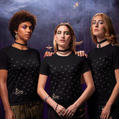 Halloween-Boottypografie T-Shirt