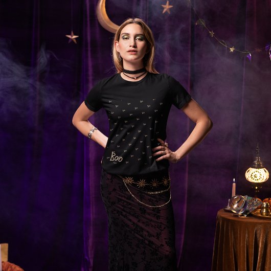 Halloween-Boottypografie T-Shirt