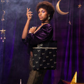 Halloween-Boottypografie Tasche