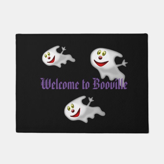 Halloween Booville Door Mat Fußmatte (Vorderseite)