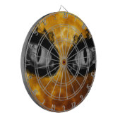 Halloween-böse Blicke Dartscheibe (Vorderseite Links)