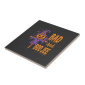 Halloween Böse und Boo Jee Vogelscheuche Grafik Fliese (Seite)