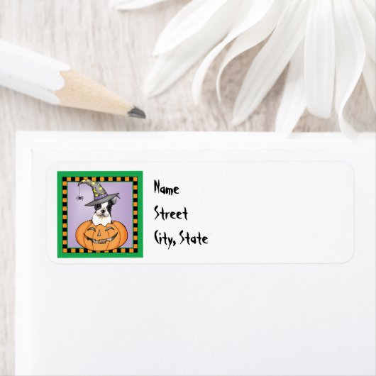 Halloween Boston Terrier (Insitu)