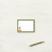 Halloween Boston Terrier Post-it Klebezettel (Auf Schreibtisch)