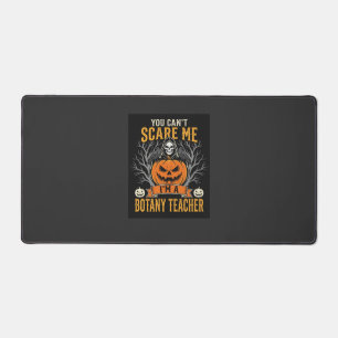Halloween Botanik-Lehrer Skelett Kürbis Design Schreibtischunterlage
