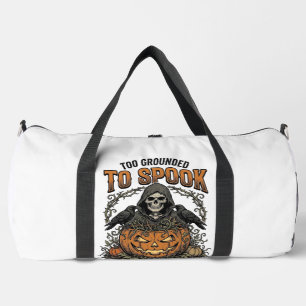 Halloween Botanik-Lehrer Vintage-Stich Kürbis Duffle Bag