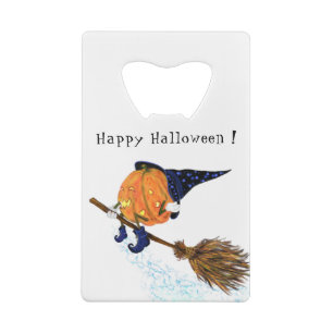 Halloween Bottle Opener Hexenkürbis Geldbeutel Flaschenöffner