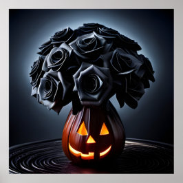 Halloween Bouquet Poster