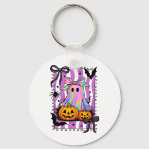 Halloween Bow Shirt Niedlich Skull Pumpkin Süßigke Schlüsselanhänger