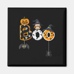 Halloween Bowling mit Hexenhühnchen-Jungs-Mädchen Magnet