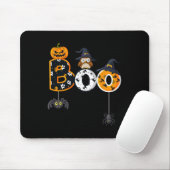 Halloween Bowling mit Hexenhühnchen-Jungs-Mädchen Mousepad (Mit Mouse)