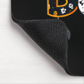 Halloween Bowling mit Hexenhühnchen-Jungs-Mädchen Mousepad (Ecke)