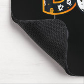 Halloween-Bowling mit Hexenhutspinnen Mousepad (Ecke)