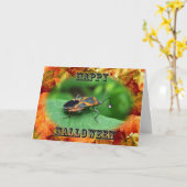 Halloween Box Elder Bug Card Karte (Gelbe Blume)