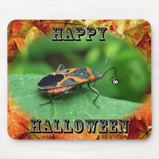 Halloween Box Elder Bug Coordinated Items Mousepad (Vorne)