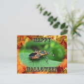 Halloween Box Elder Bug Coordinated Items Postkarte (Stehend Vorderseite)