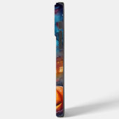 Halloween Boxer mit Pumpkins Beängstigend Case-Mate iPhone Hülle (Rückseite / Links)