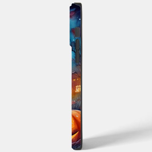 Halloween Boxer mit Pumpkins Beängstigend Case-Mate iPhone Hülle (Rückseite / Links)