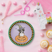 Halloween Boxer Papierplatte Pappteller (Party)