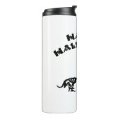 Halloween Boy and Dog Thermosbecher (Nach links gedreht)