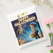 HALLOWEEN ~ Boy and Skeleton ~ Geschenktütchen (Versiegelt)