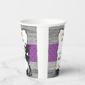 Halloween Boy brütet HexenBaby-Dusche Pappbecher (Rechts)